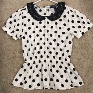 Polka dots top